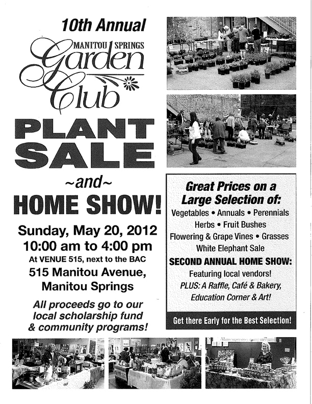 10th Annual Manitou Springs Plant Sale