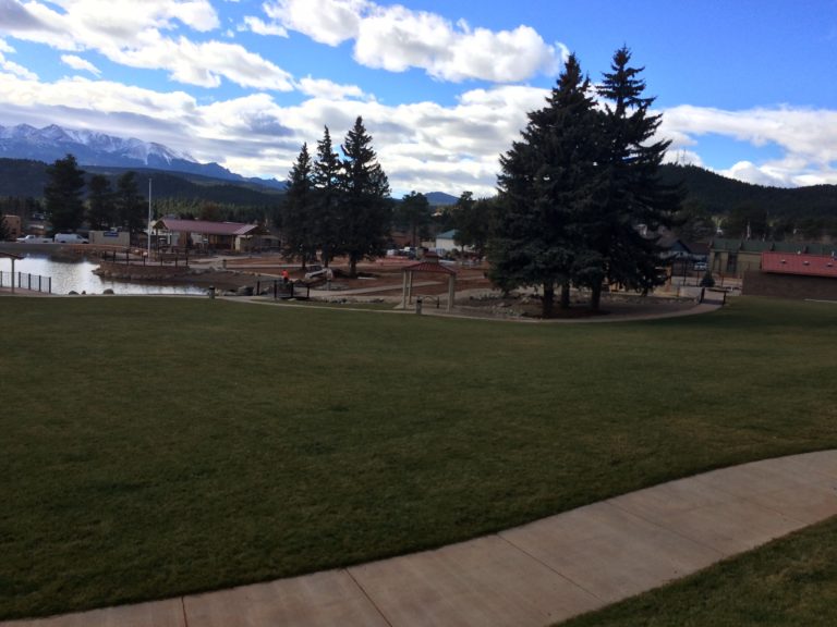 Woodland Park Memorial Park Renovation Nearing Completion Critics Worry about Costs for Aquatic Facility    –   By Beth Dodd