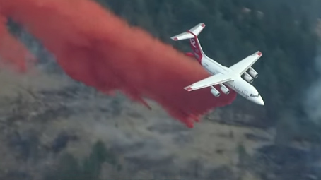 Hundreds of homes evacuated following wildfire west of Boulder