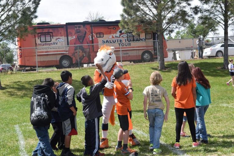 Running Against the Denver Broncos in Woodland Park