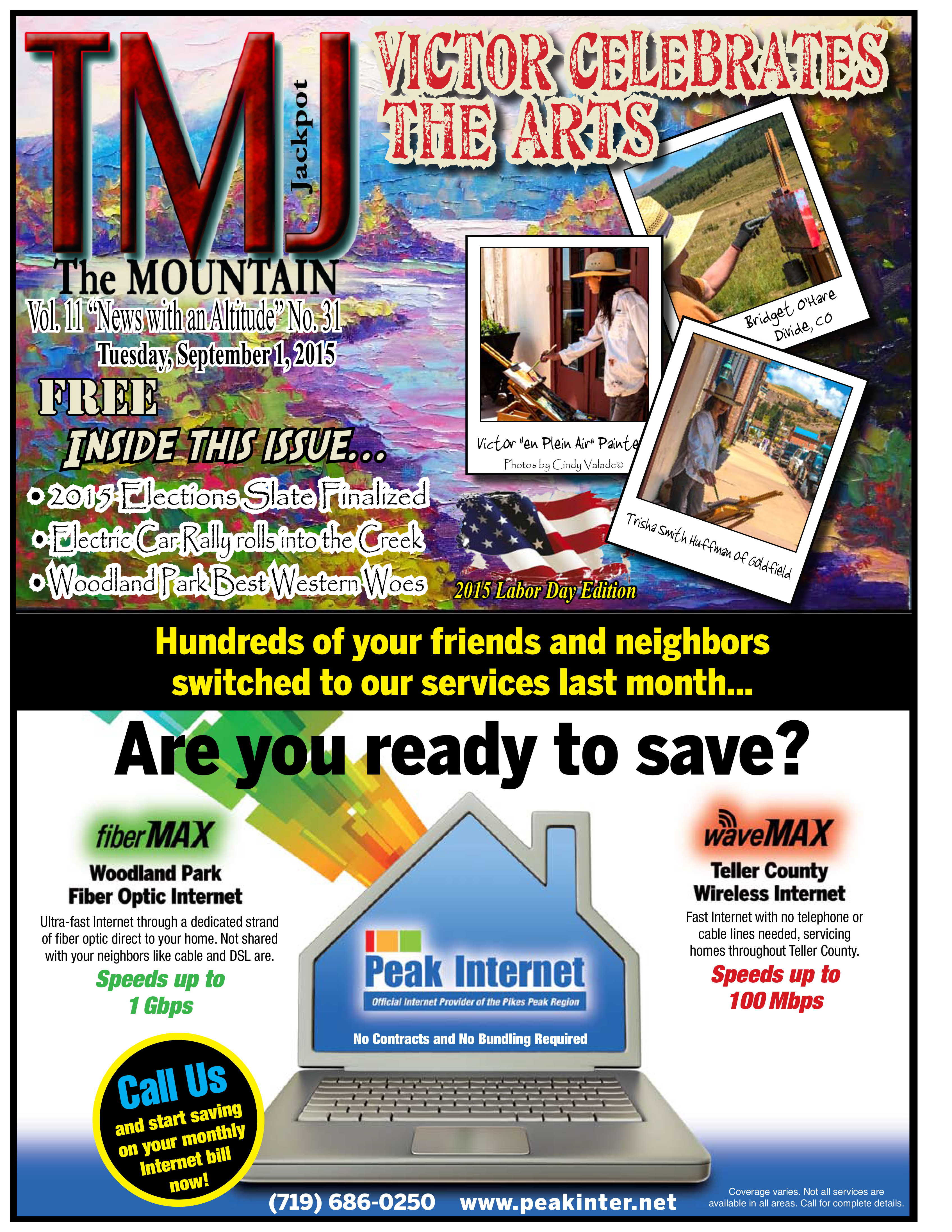 This week in The Mountain Jackpot 9.1.15 This week in The Mountain Jackpot 9.1.15