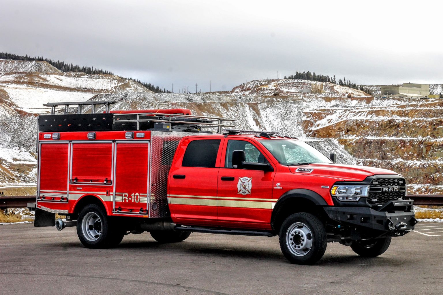 New BFX Rescue Truck Dedicated by the Cripple Creek Fire Department