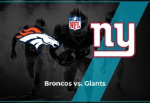 Home Sweet Home; Broncos Battle the Giants in Denver