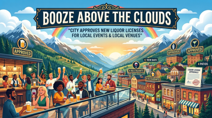 Booze Above the Clouds! Booze Above the Clouds!