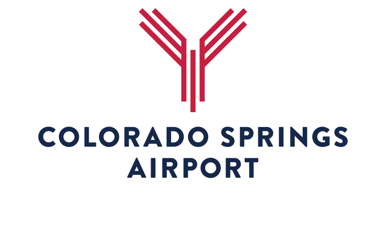 Colorado Springs COS Airport Logo Colorado Springs COS Airport Logo